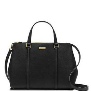 Kate Spade Newbury Lane Loden Satchel New Black